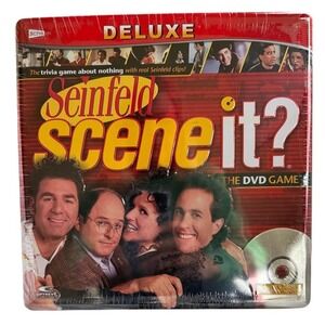 Seinfeld‎ Scene It The DVD Game Deluxe Edition Trivia Board Game